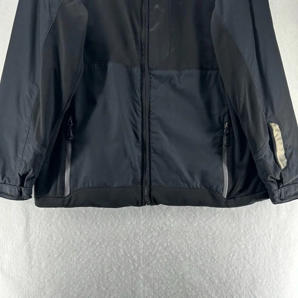 GAP Jacket Mens Size XL Quilted Lined Full Zip Long Sleeve Outdoor Nylon Black - Picture 5 of 14